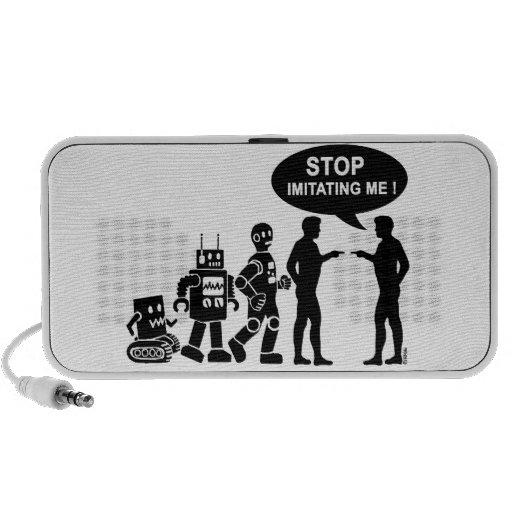 Robot evolution mp3 speaker