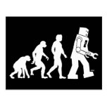 Robot Evolution Postcard