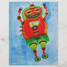 ROBOT Pop ART Flyer