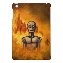 robot revolution scifi iPad mini case