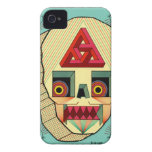 robot skull iPhone 4 Case-Mate cases