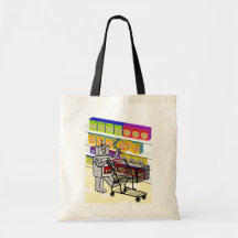 Robot vs Grocery Store Bags
