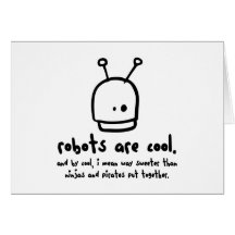 robots are cool1 card
