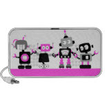 Robots - Pink Speakers