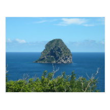 Rocher du Diamant 1 - Martinique, F.W.I. Postcard