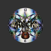 Rock Around the Clock Music Clock wall clocks