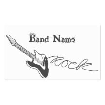 Rock Business Card Template