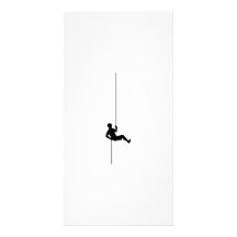 Rock Climbing Custom Photo Card