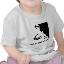 Rock-climbing My Own Stunts T-shirt
