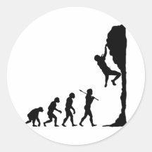 Rock Climbing Sticker