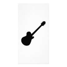 Rock Guitar Photo Greeting Card