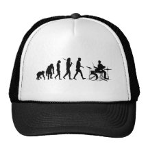 Rock Music Drummer and Jazz Dubstep Drums Hat
