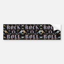 Rock-n-Roll Bumper Sticker