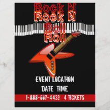 Rock N Roll Flyer