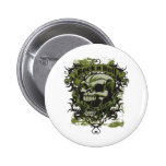 Rock n Roll is my Life Skull Pinback Button