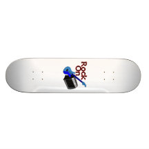 Rock On Guitar & Amp Skate Board Decks