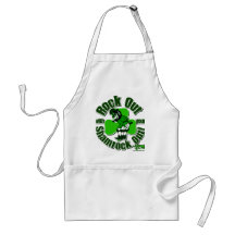 Rock Out With Your Shamrock Out! Apron
