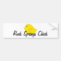 Rock Springs Chick Bumper Stickers