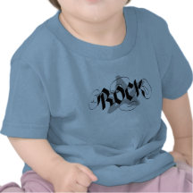 Rock Star Baby Tee Shirt