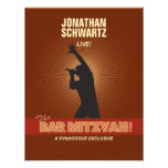 Rock Star Bar Mitzvah Reply Card Custom Invites