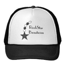 Rock Star Beautician Mesh Hats