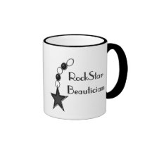 Rock Star Beautician Mugs