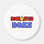 Rock Star Boss Refrigerator Magnet
