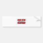 Rock Star .. Phlebotomist Bumper Sticker