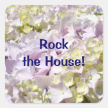 Rock the House! stickers Inviations Cards Parties