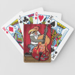 Rockabilly Bird Bicycle Poker Deck