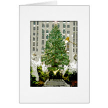 Rockefeller Centre Tree Holiday Card