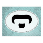 Rocker Moustache Postcards