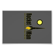 rocket man photo art