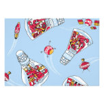 Rocket Man Retro Gemini Rockets in Space Party Custom Invites