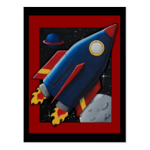 Rocket Post Cards