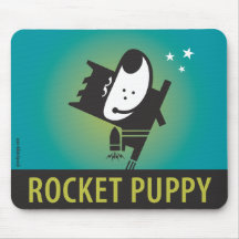 ROCKET PUPPY Mouse Pad