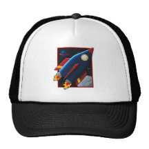 Rocket Trucker Hat