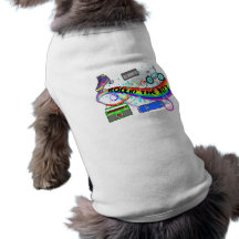 Rockin The 80s Doggie Tee Shirt