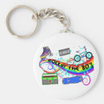 Rockin' The 80's Key Chain
