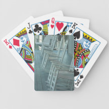 Rocking chair photo on deck of cards