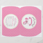 Rocking Horse Girl Puff Box Template A2 Flyer