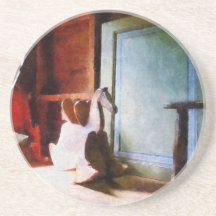 Rocking Horse in Attic Drink Coaster