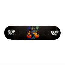 RocknRoll - Designer 7 3/8" Deck Skateboard