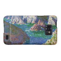 Rocks at Belle-Ile Claude Monet Galaxy SII Covers