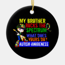 Rocks Spectrum Autism Ornament