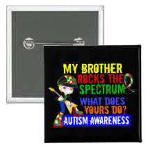 Rocks Spectrum Autism Pins