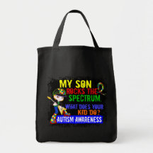 Rocks Spectrum Autism Son Bags