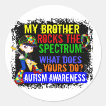 Rocks Spectrum Autism Sticker