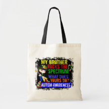 Rocks Spectrum Autism Tote Bag