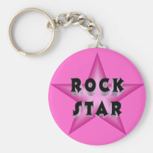 Rockstar keychain